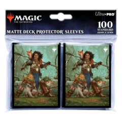Wilds of Eldraine Ellivere of the Wild Court Standard Deck Protector Sleeves (100ct) for Magic: The Gathering